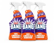 Cillit Bang 750ml Limescale Remover, 3 Pack, Fast Stain & Virus Eliminator, Disinfectant, Soap Scum & Rust Cleaner, Fresh Scent, Water & Dirt Repellent, Home Cleaning Formula.