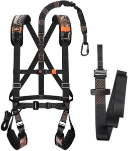 Kalkal Tree Stand Harness, Adjustable Hunter Safety System Harness for Tree-Stand, Lightweight Hunting Safety Harness for men