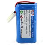MAENT® 14.6V 16.8V 14.4V Li-ion Battery Compatible with Robotic Vacuum Cleaner Mijia Mi Sweeping Mopping G1 Milagrow Red Hawk andother similar connector (2600 mah)