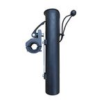 Fishing Rod Holder for Bike，Transporting Your Fishing Rods While Safely Riding Your Bike，Simple to Install and Remove，for Bike Fishing (Black)