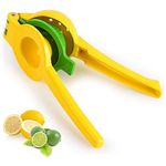 KOKSI 2-in-1 Manual Press Squeezer for Lemon, Orange, Citrus