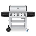 Broil King 886114 Regal S 520 Commercial Propane Gas Grill, 5-Burner, Stainless Steel