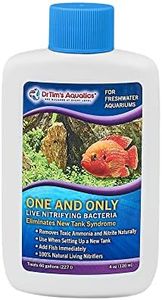 DrTim's Aquatics One & Only Live Nitrifying Bacteria for Cycling Aquaria, Freshwater 4-Ounce