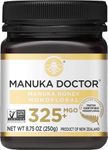 MANUKA DOCTOR - MGO 325+ Manuka Honey Monofloral, 100% Pure New Zealand Honey. Certified. Guaranteed. RAW. Non-GMO (8.75 oz)