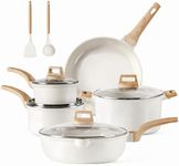 CAROTE 11 Piece Pots and Pans, Cera