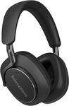 Bowers & Wilkins Px8 Over-Ear Wireless Headphones, Advanced Active Noise Cancellation, Luxurious Materials, 30-Hour Battery Life, 15-Min Quick Charging, Black