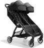 Baby Jogger City Tour 2 Double Travel Pushchair | Lightweight, Foldable & Portable Double Buggy | Pitch Black