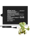 BN-LINK Reptile Heating Pad Electric Indoor Under Tank Terrarium Heating Mat Waterproof for Turtles, Lizards, Frogs, and Other Reptiles, 8" X 12"