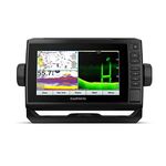 Garmin ECHOMAP UHD 72Cv, 7" Keyed-Assist Touchscreen Chartplotter with Worldwide Basemap and GT24UHD-TM Transducer