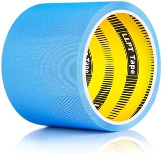 LLPT Iron On Repair Tape Blue 3" x 16.5 Ft Premium Patch Tape Fusing Durable Adhesive for Sofa Jeans Jackets Pants Curtains and DIY Decorations (IRP7605BL)