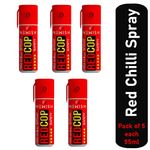 Newish Metal Powerful Pepper Spray Self Defence for Women Shots 50 (Red, 5)