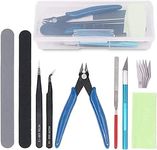 9 Pcs Gundam Model Tools Kit Hobby Building Tools Craft Set for Basic Model Building, Repairing and Fixing