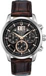 Bulova Men's Classic Sutton Quartz Silver-Tone Stainless Steel Strap (Model: 96B311)