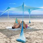SUN NINJA Beach Tent Sun Shelter wi