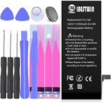 IBESTWIN Battery for iPhone 6, 2200mAh Replacement Battery for IP 6 High Capacity with Full Remove Tool Kit and Instruction-3 Years Warranty