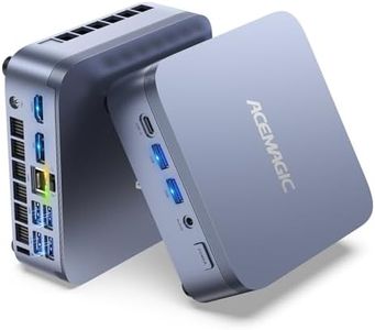 ACEMAGIC M5 Mini PC Intel Core i7-14650HX HX-Class Processor(16C/24T, 55W) 32GB RAM 1TB PCIe 4.0 SSD Mini PC Windows 11 Pro WiFi 6E, Triple 4K Mini Computer Desktop
