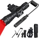 DARKBEAM Red Light Flashlight Tacti