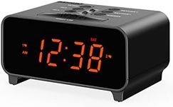 Small Alarm Clocks, Dual Alarms wit