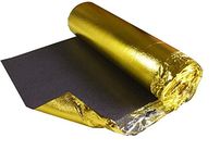 Grandismo 5mm , 6mm or 7mm Super Gold Underlay - Choose Any Size - for Wood / Laminate Flooring - Provides Acoustic Sound and Impact Reduction - (6mm, 30m2 (1m x 30m)