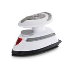 Ivation Travel Steam Iron | Mini Dual Voltage Dry Iron & Clothes Steamer with Nonstick Soleplate, Temperature Control & Indicator Light | Heats in Seconds, Small & Compact, ETL Certified, 1.3 Lbs.