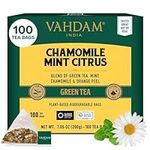 VAHDAM, Chamomile Mint Citrus Green