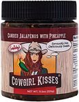 Cornaby's Cowgirl Kisses Relish In A Jar Sweet And Spicy Candied Jalapeno Peppers Plant-Based Non-GMO Gluten-Free Gourmet Relish Made In USA