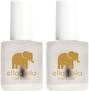 ella+mila "No More Biting" Nail Polish - Bitter Taste Nail Biting Treatment for Kids & Adults - Effective Thumb Sucking Stop for Kids (2-Pack)