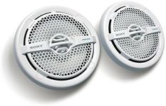 Sony XSMP1611 6.5-Inch Dual Cone Marine Speakers (White)