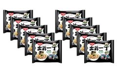 Nissin Demae Ramen Instant Ramen Noodles - Black Garlic Oil Tonkotsu Flavour 100g (Pack of 10), by CNMART