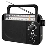 Retekess TR604 AM FM Radio, Battery