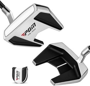 PGM Golf Standing Putter - Golf Putter for Men and Women - Mallet Putter with Stable Low Center of Gravity & Alignment Aid - Left Handed (35")