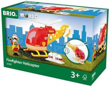 BRIO - Firefighter Helicopter 3 Pieces