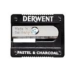 Derwent Pastel Pencil Sharpener, Manual, Professional Quality, 700234,charcoal