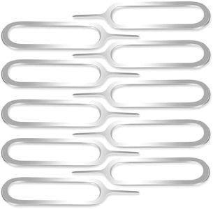 KOKOBASE Lot de 20 outils de retrait d'éjecteur de carte SIM pour tous les modèles iPhone (3G/3GS/4/4S/5/5S/6/6 Plus/6S/6S Plus/SE/7/7 Plus/8 Plus/iPhone X), iPod et iPad, Samsung Galaxy, LG, Huawei