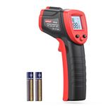 Wintact IR Infrared Thermometer Gun Emissivity 0.95 0.8, -58-716 (-50-380) with LED Backlight Non-Contact Digital Laser Temperature for Grilling and Cooking