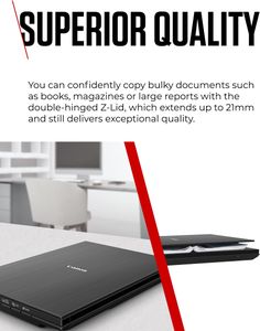 Canon LiDE 400 Flatbed Scanner – High-Resolution, Black