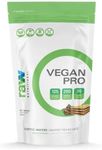 Raw Nutritional Vegan Pro Organic Plant Based Protein Powder | No Artificial Sweeteners | Non-GMO | Gluten-free | 20g Pea Protein Per Serving (Coffee Wafers, 1LB)