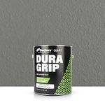 Dura Grip Anti-Slip Paint (Quart, Medium Gray) for Concrete, Wood, Tile and Metal – Non-Skid Coating for Floor, Decking and Ramps – Non-Slip Epoxy Paint