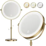 Lighted Makeup Mirror, 5000 mAh Rec