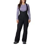 Columbia Womens Iceventure Bib Snow Pants, Black, X-Small US