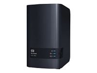 WD 12TB My Cloud EX2 Ultra 2-bay NAS - Network Attached Storage RAID, file sync, streaming, media server, with WD Red drives