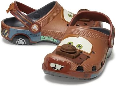 Crocs Unisex-Child Disney Cars Mater Classic Clogs, Cars Mater, 1 Little Kid
