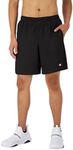 Champion Men's Shorts, MVP with Total Support Pouch, Moisture Wicking, Lined Men's Shorts, 5 & 7, Black Hd C Logo, Large