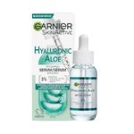 Garnier Aloe Vera Serum, With Hyaluronic Acid and Aloe, Replumping and Hydrating, Suppler Skin that Glows, Healthier Looking Skin, For Normal to Combination Skin, Vegan Formula, Skin Naturals