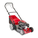 Mountfield Lawnmower SP46 Elite, 46 cm – Self-Propelled, 60 l Collection Bag, Mulching Plug Included – Perfect for Medium-Sized Gardens