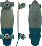Mindless Stained Daily IllGrey Cruiser Skateboard 24" 6 Ply Canadian Maple W 4" Axles for Fun Nimble Turning, 60mm Pre-Ground Super Grip Wheels, Complete for Beginners and