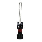 Studio Ghibli - Kiki's Delivery Service - Jiji, Sekiguchi Flocked Key Chain