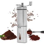 Proctor Silex Electric Coffee Grinder | Portable Electric Dry Spice, Masala, Beans Crusher Machine for Home, Small Multifunctional Grinder with Conical Burr for Herb & Spices, Mill, Espresso (C002)