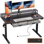 JOISCOPE Height-Adjustable Desk wit