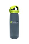 Nalgene 24 oz. On The Fly Sustain Charcoal with Lime Cap